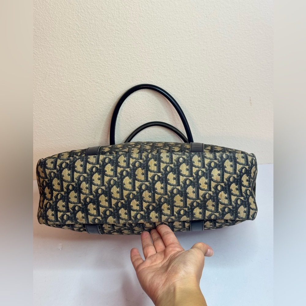 CHRISTIAN DIOR Diorissimo Top Handle Bag Vintage - Picture 8 of 13
